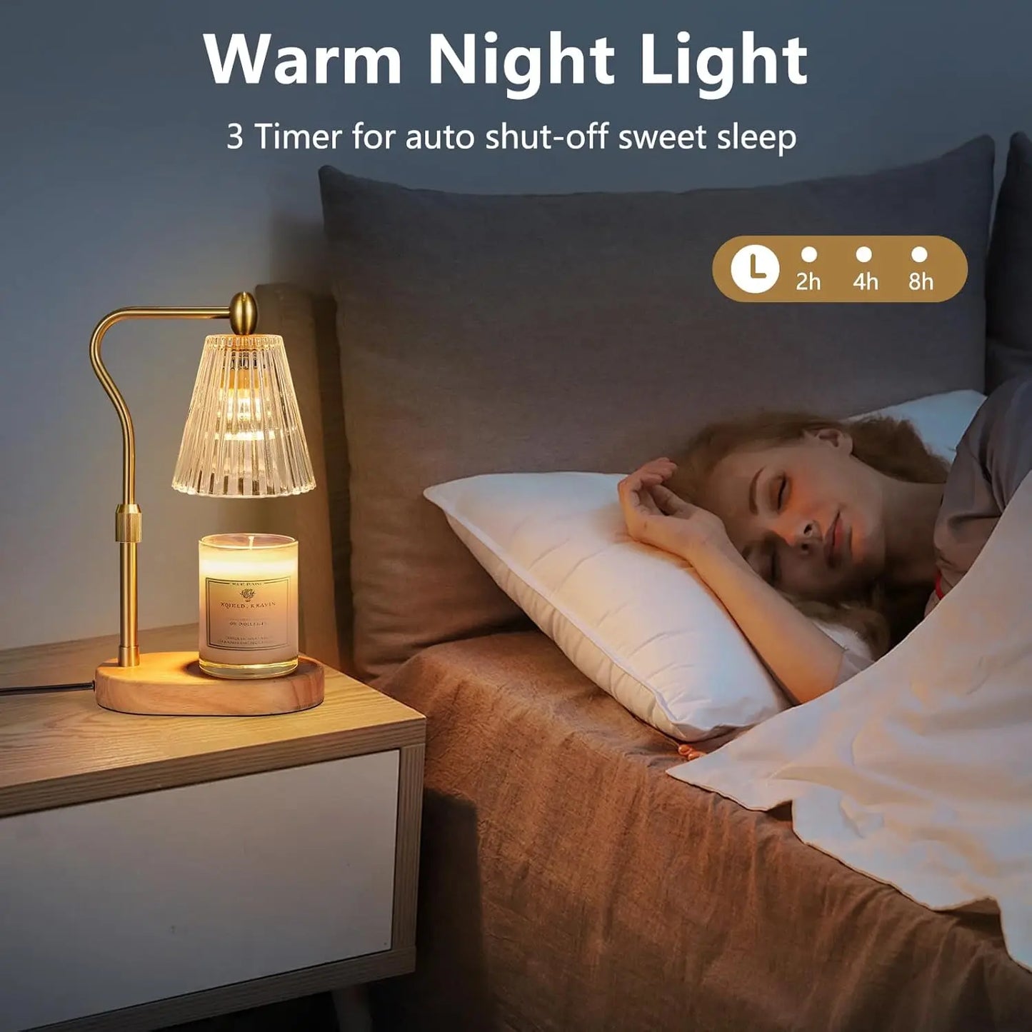 Nöra glow therapy — lámpara calentadora de velas