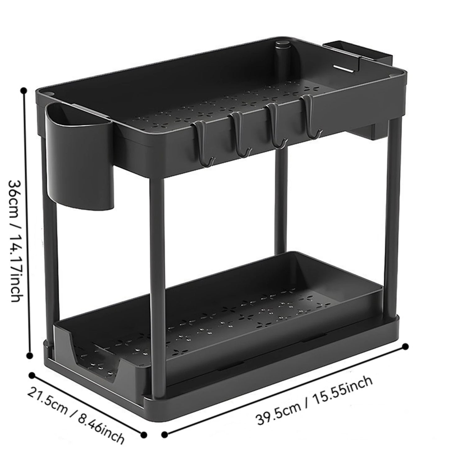 Nöra slide & organise — organizador modular de cocina