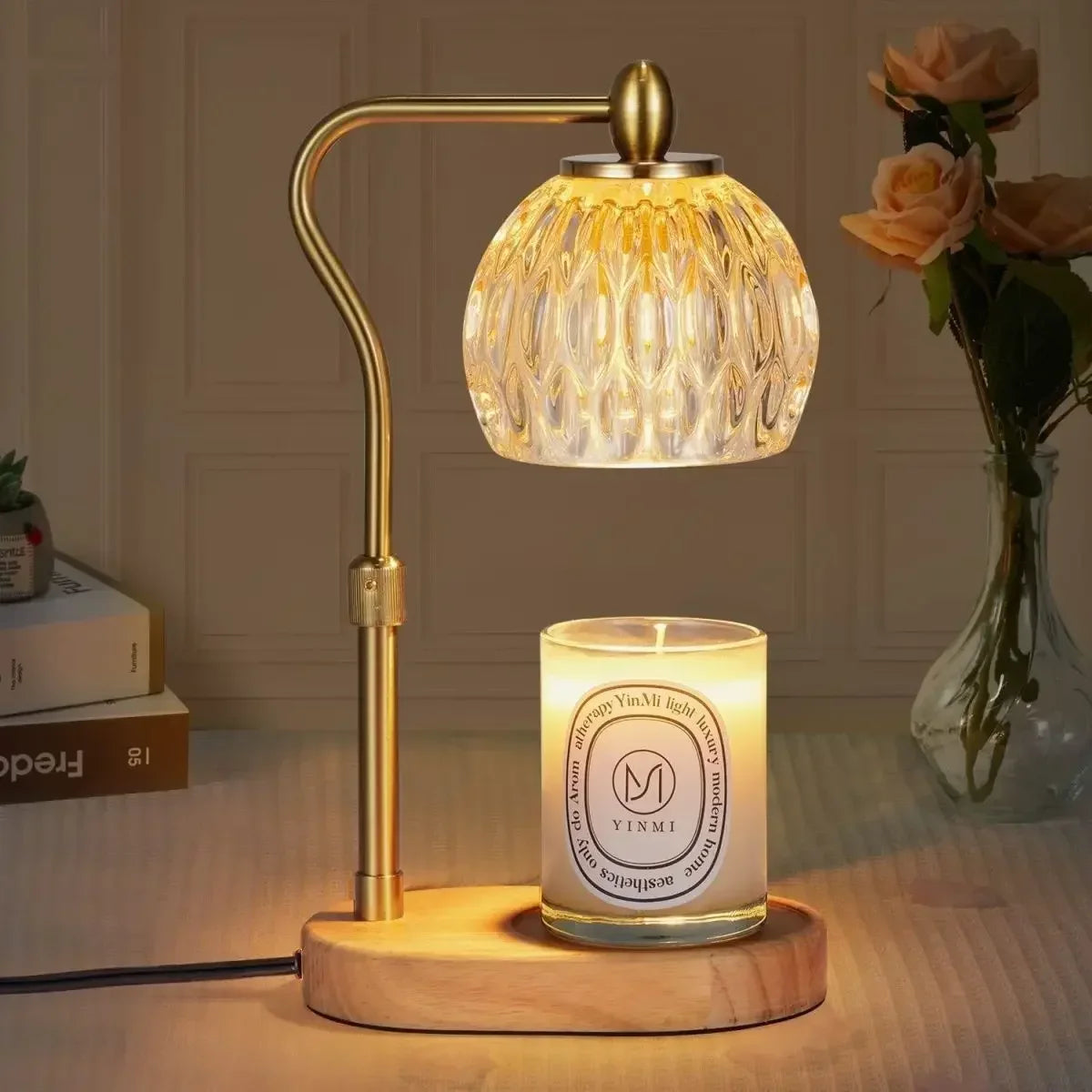 Nöra glow therapy — lámpara calentadora de velas