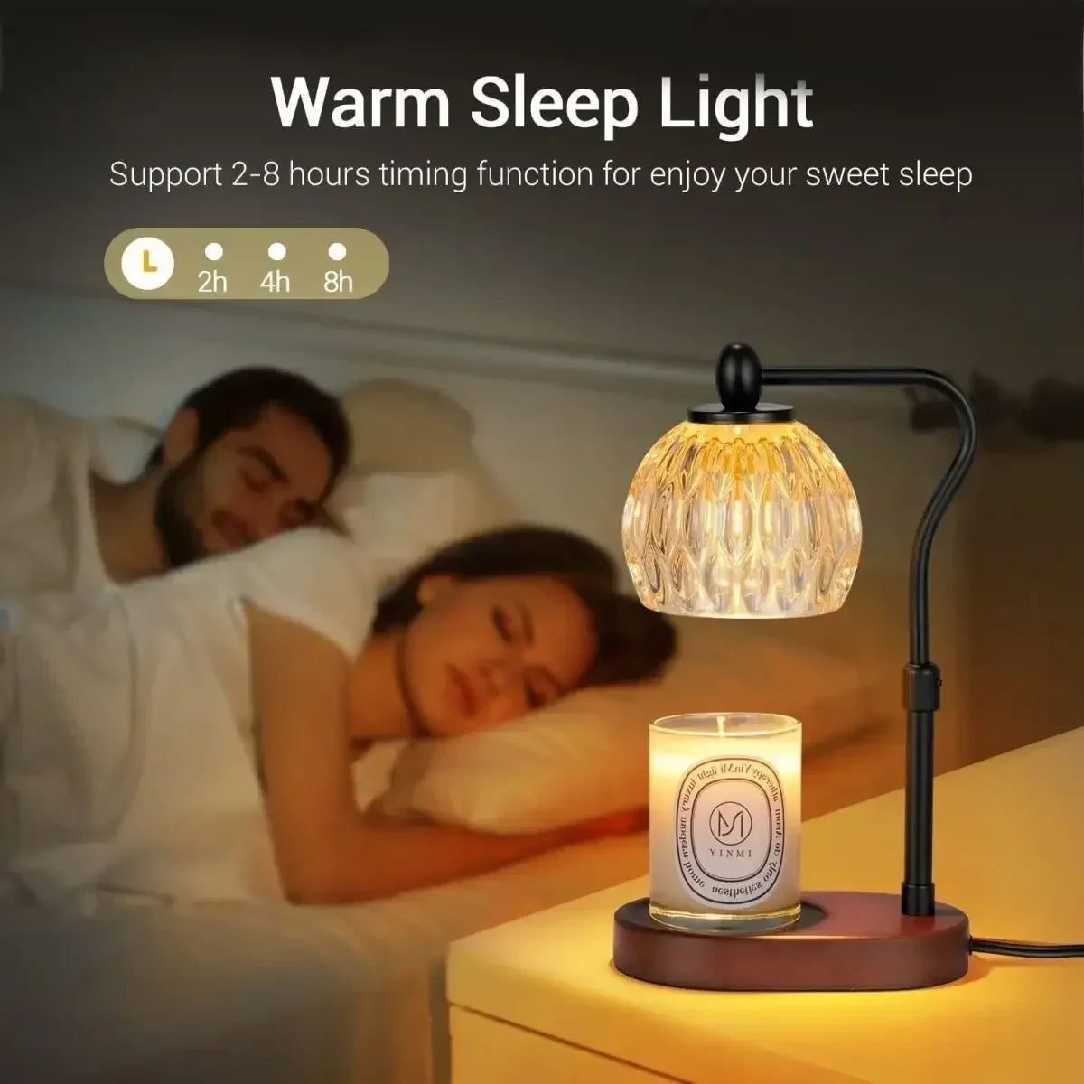 Nöra glow therapy — lámpara calentadora de velas