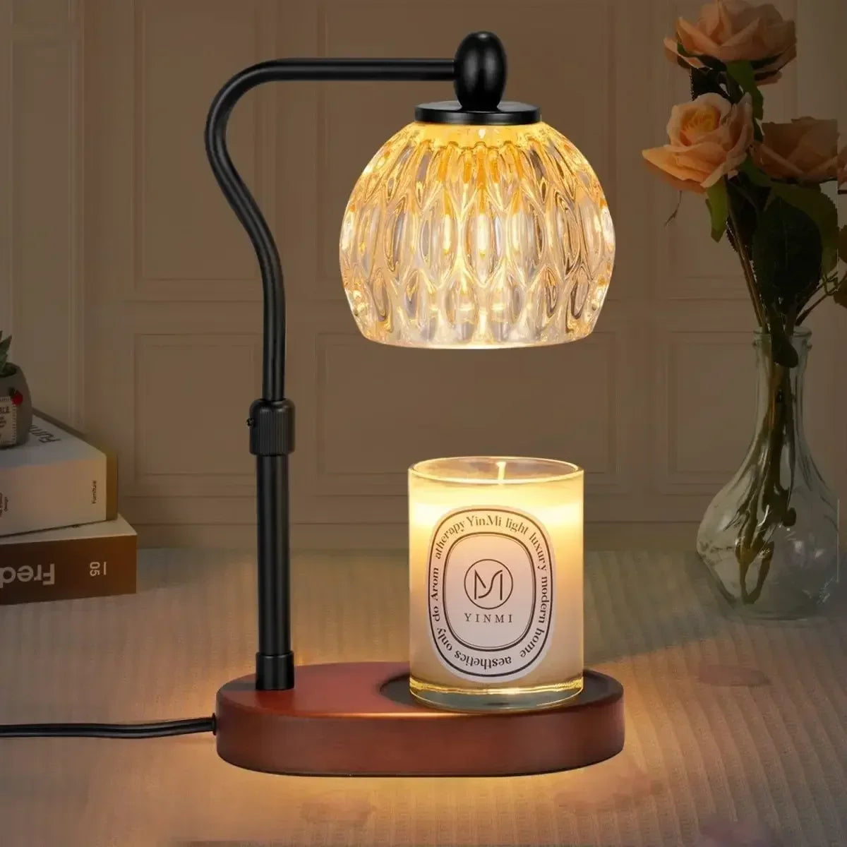 Nöra glow therapy — lámpara calentadora de velas