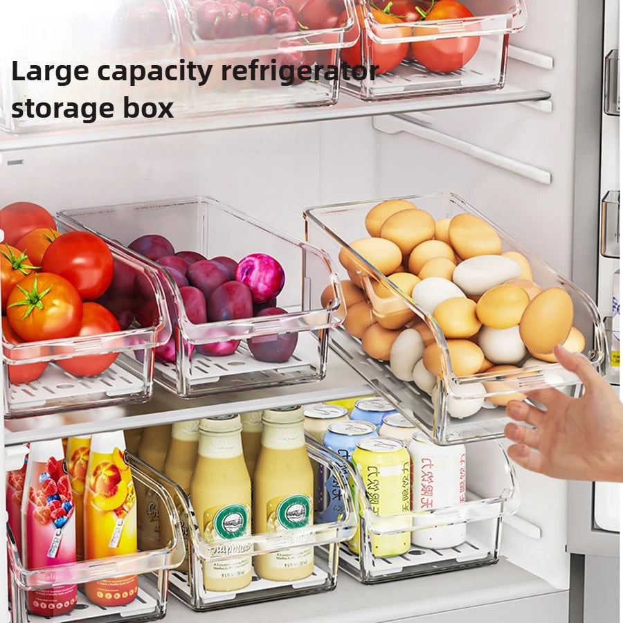Transparenter Kühlschrank-Organizer Pro-Fridge™ | Dein Kühlschrank, in perfekter Harmonie - Nöra Home