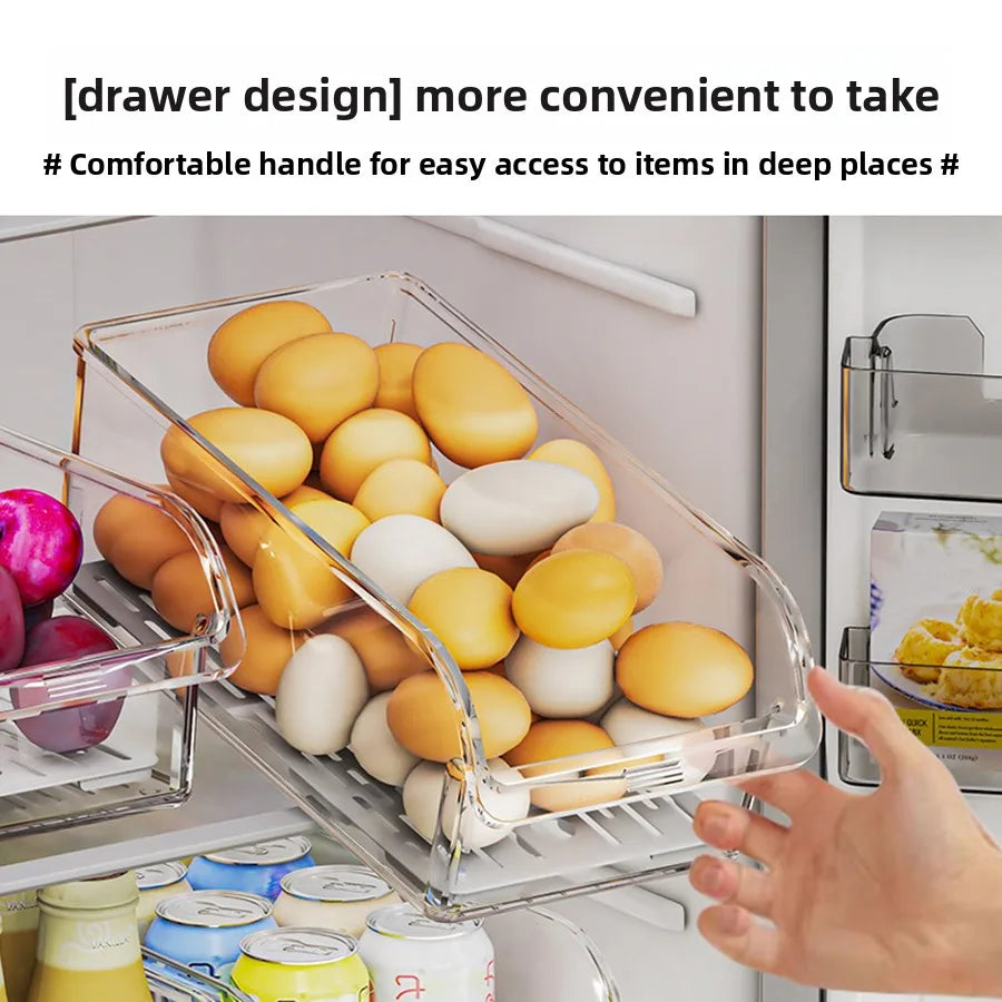 Transparenter Kühlschrank-Organizer Pro-Fridge™ | Dein Kühlschrank, in perfekter Harmonie - Nöra Home