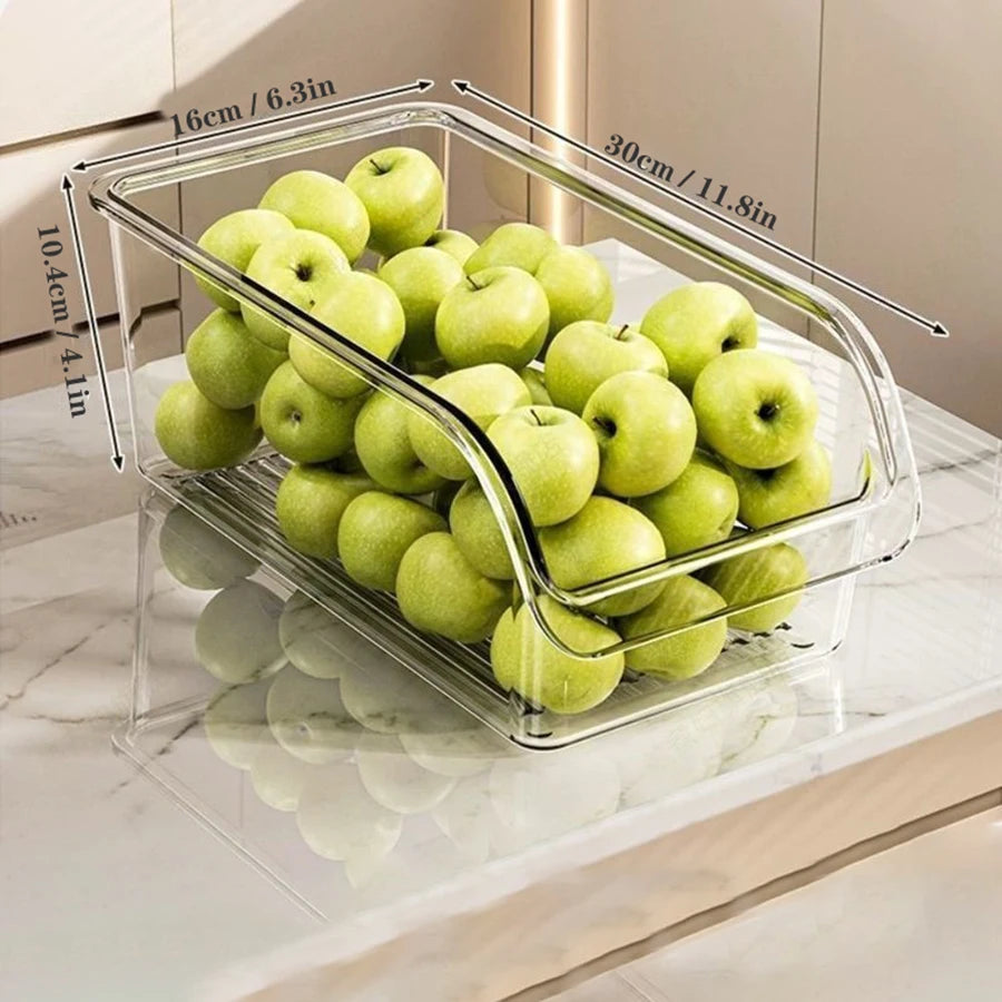 Transparenter Kühlschrank-Organizer Pro-Fridge™ | Dein Kühlschrank, in perfekter Harmonie - Nöra Home